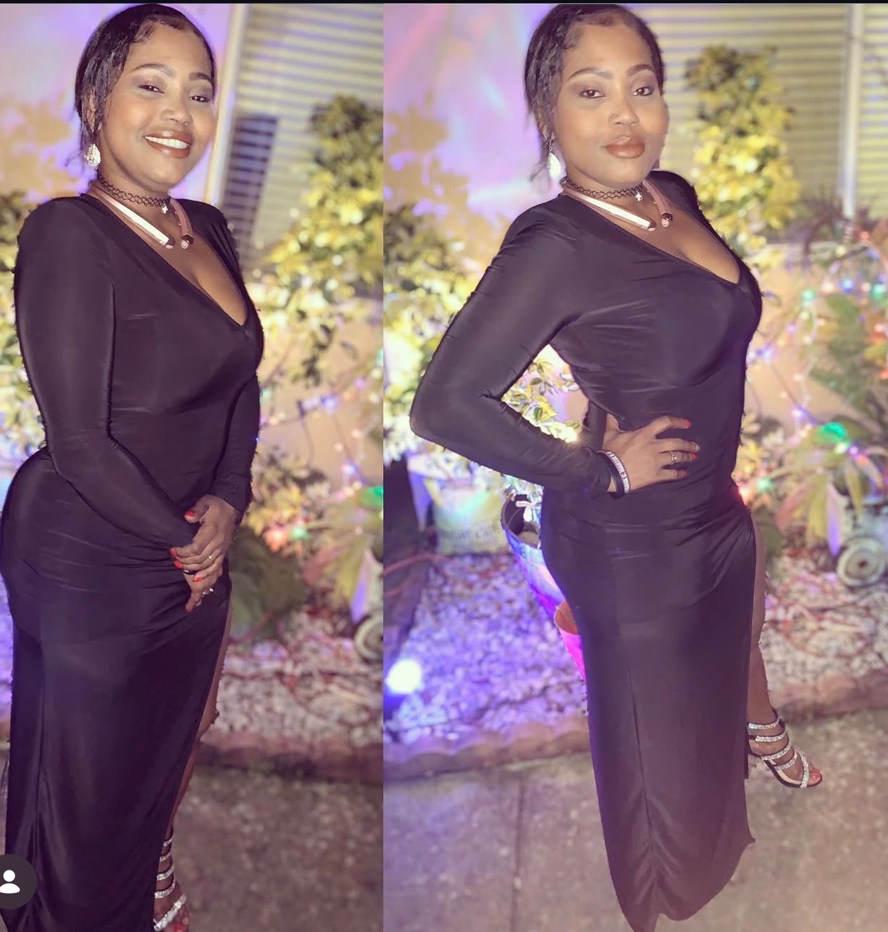 Dr. Loriane Clarke — evening gown